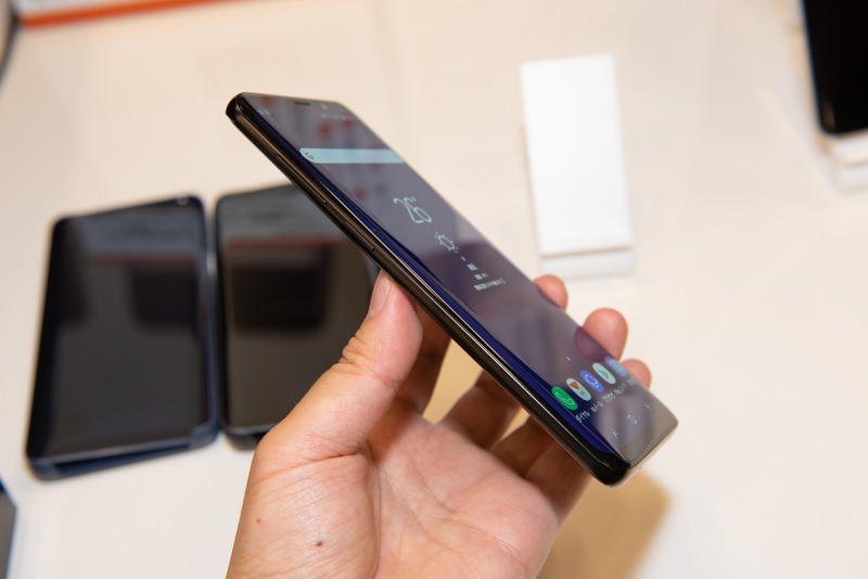「Galaxy S9+ SCV39」ミッドナイトブラック