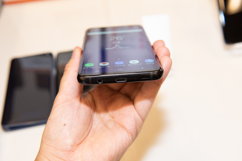 「Galaxy S9+ SCV39」ミッドナイトブラック