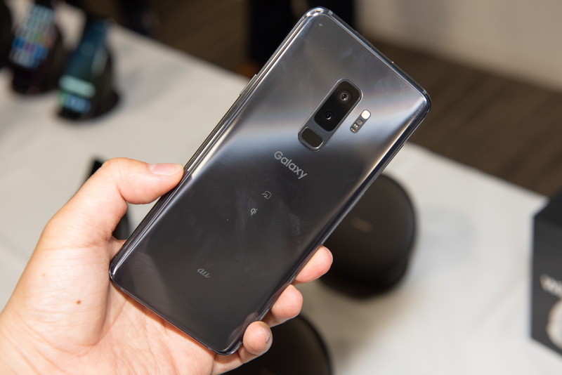 「Galaxy S9+ SCV39」チタニウムグレー