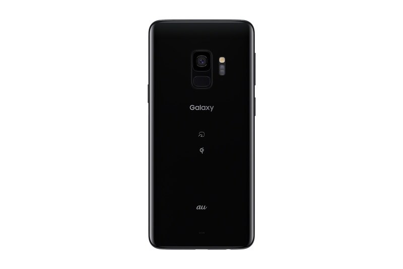 「Galaxy S9 SCV38」ミッドナイトブラック