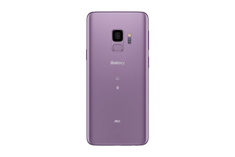 「Galaxy S9 SCV38」ライラックパープル
