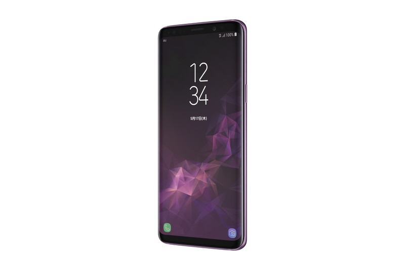 「Galaxy S9 SCV38」ライラックパープル