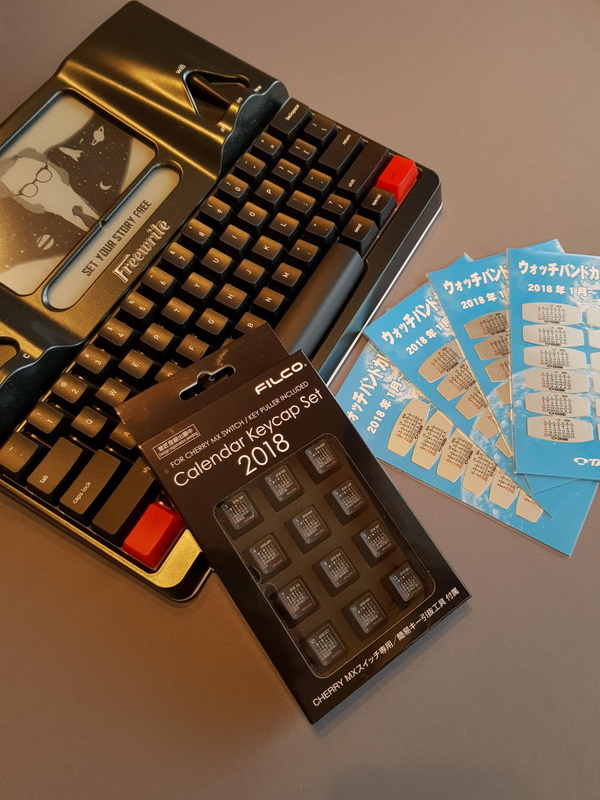 最近、巷で売り切れの相次ぐウォッチバンドカレンダーに続くアナログ系昭和なカレンダーだ