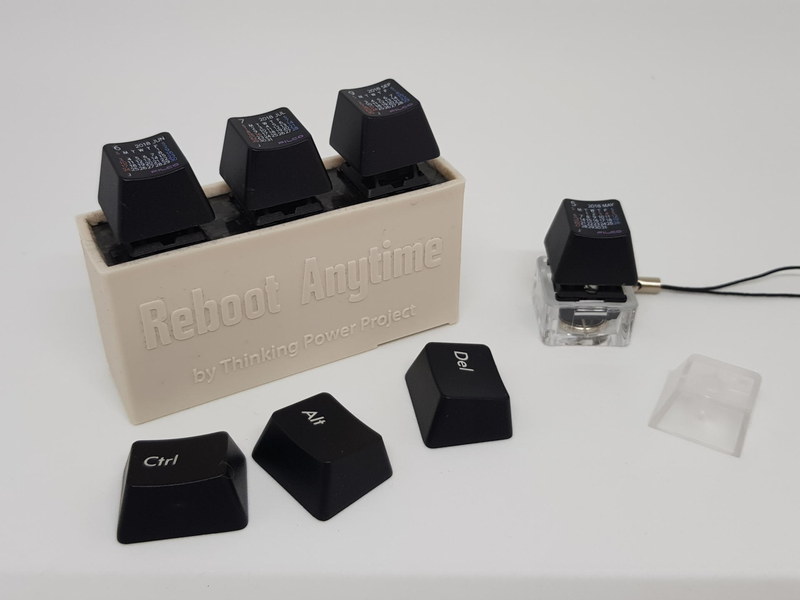  1軸のキーホルダー型テスターにはピッタリ……　1.5サイズを使用しているKACHAには幅1.0のキートップは小さ過ぎたが、機能性は十分だ