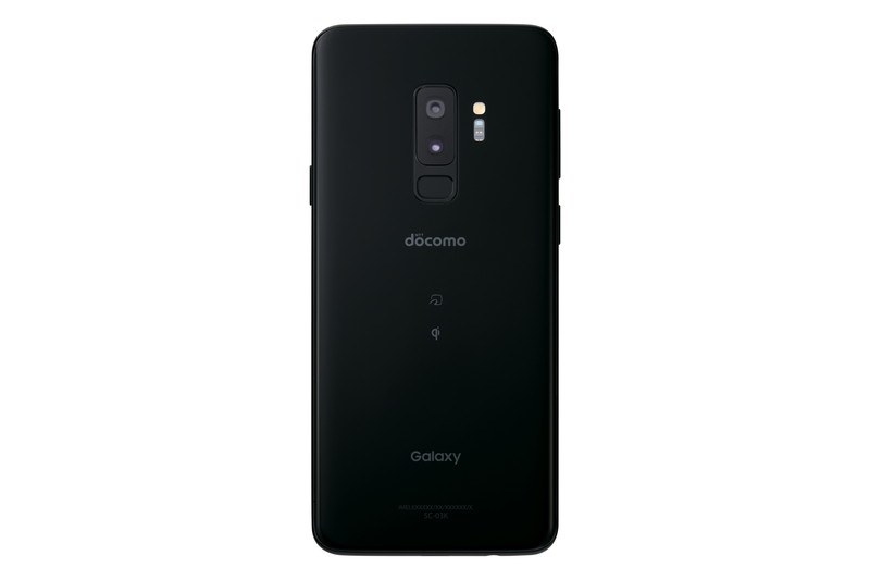 「Galaxy S9+ SC-03K」ミッドナイトブラック