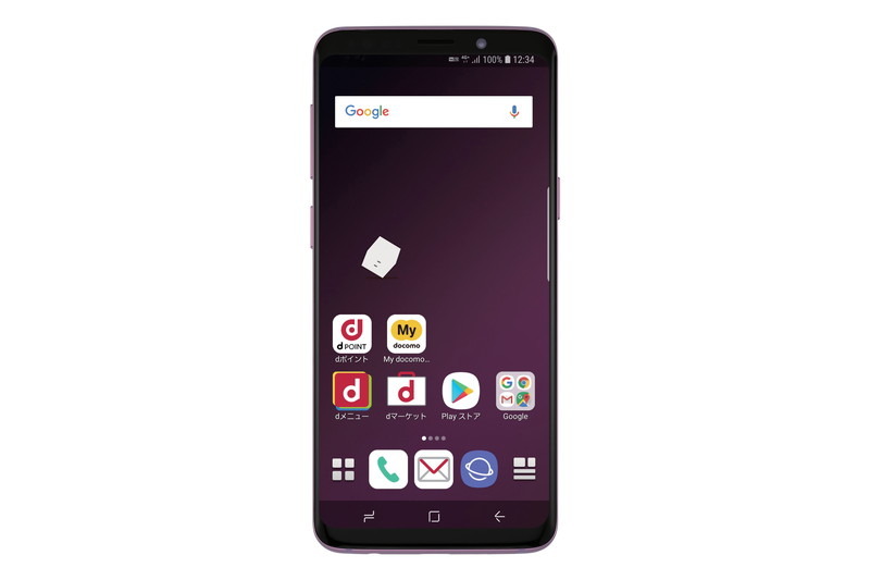 「Galaxy S9 SC-02K」ライラックパープル