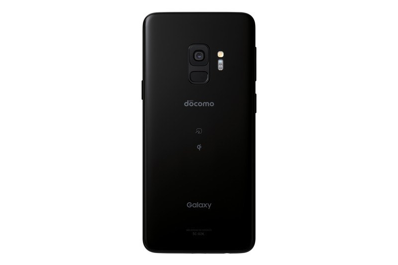 「Galaxy S9 SC-02K」ミッドナイトブラック