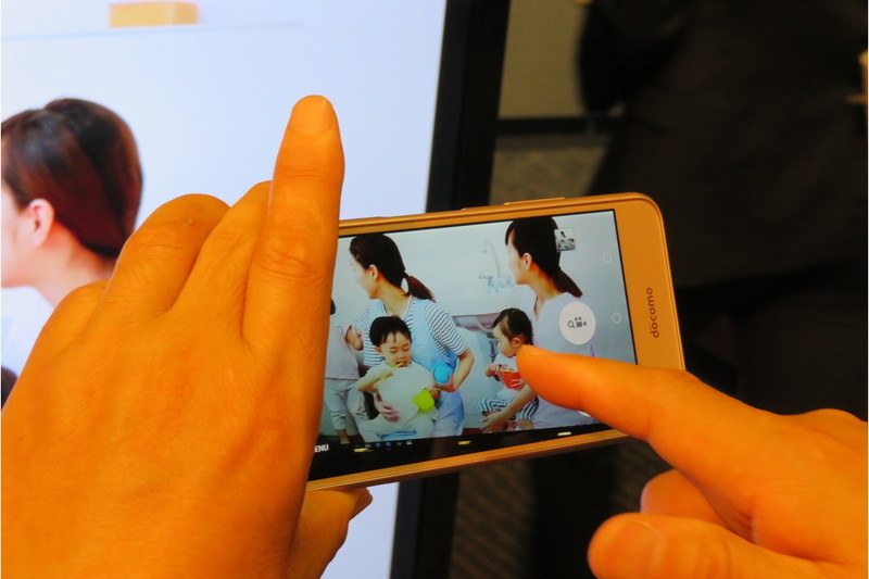 フォーカスを合わせて撮影したい被写体を囲う