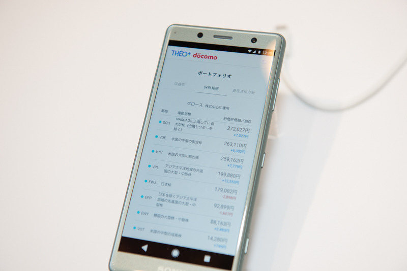 「THEO＋ docomo」