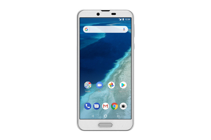 「Android One X4」パールホワイト