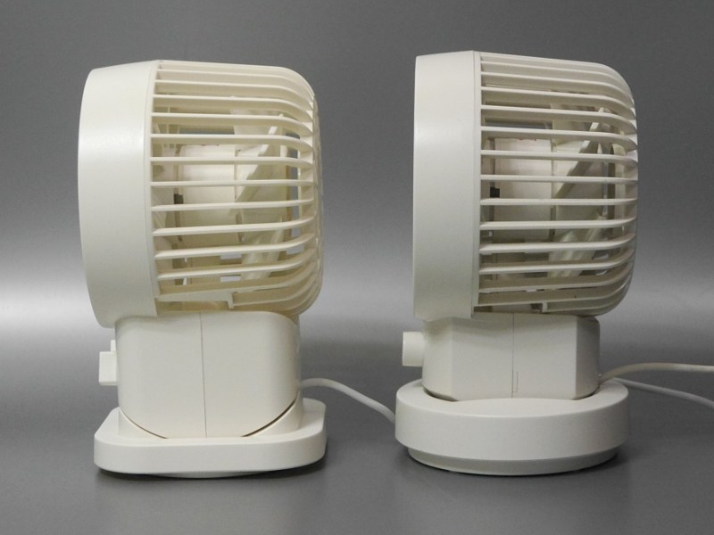 奥行きはほぼ同等で、写真でも分かるようにファンの構造もほぼ同一だ