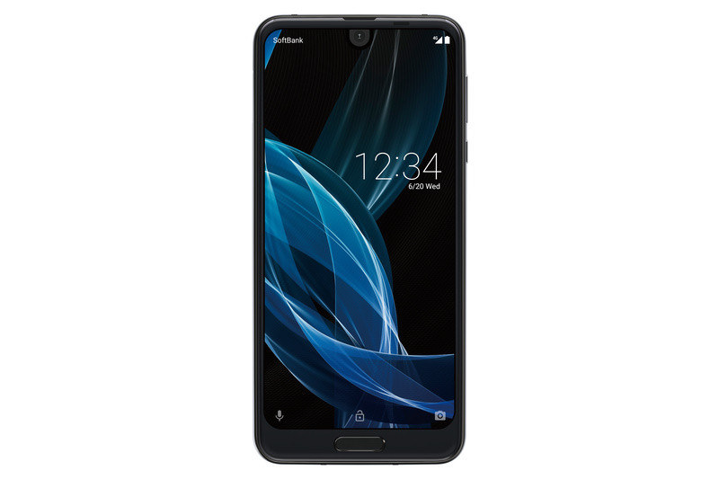 「AQUOS R2」プレミアムブラック