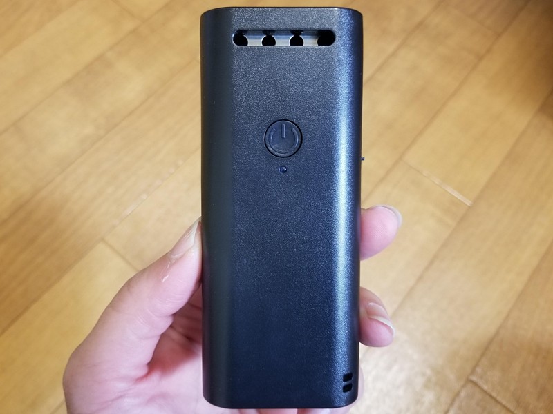 「オゾンの力 for シューズ」。小さい