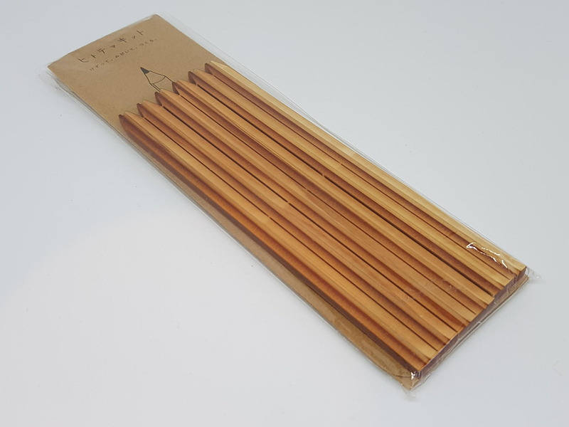 全部で3本のえんぴつができあがるDIYえんぴつキットだ