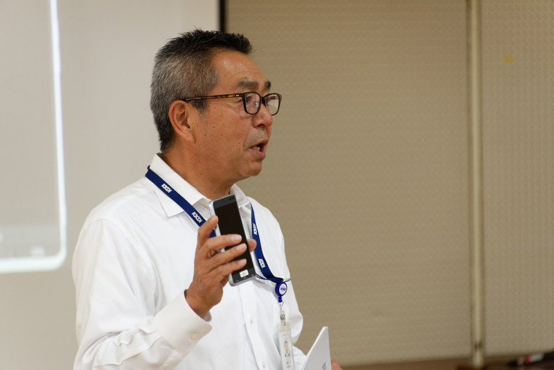 講師を務めるKDDI 東北総支社の大黒 晃氏