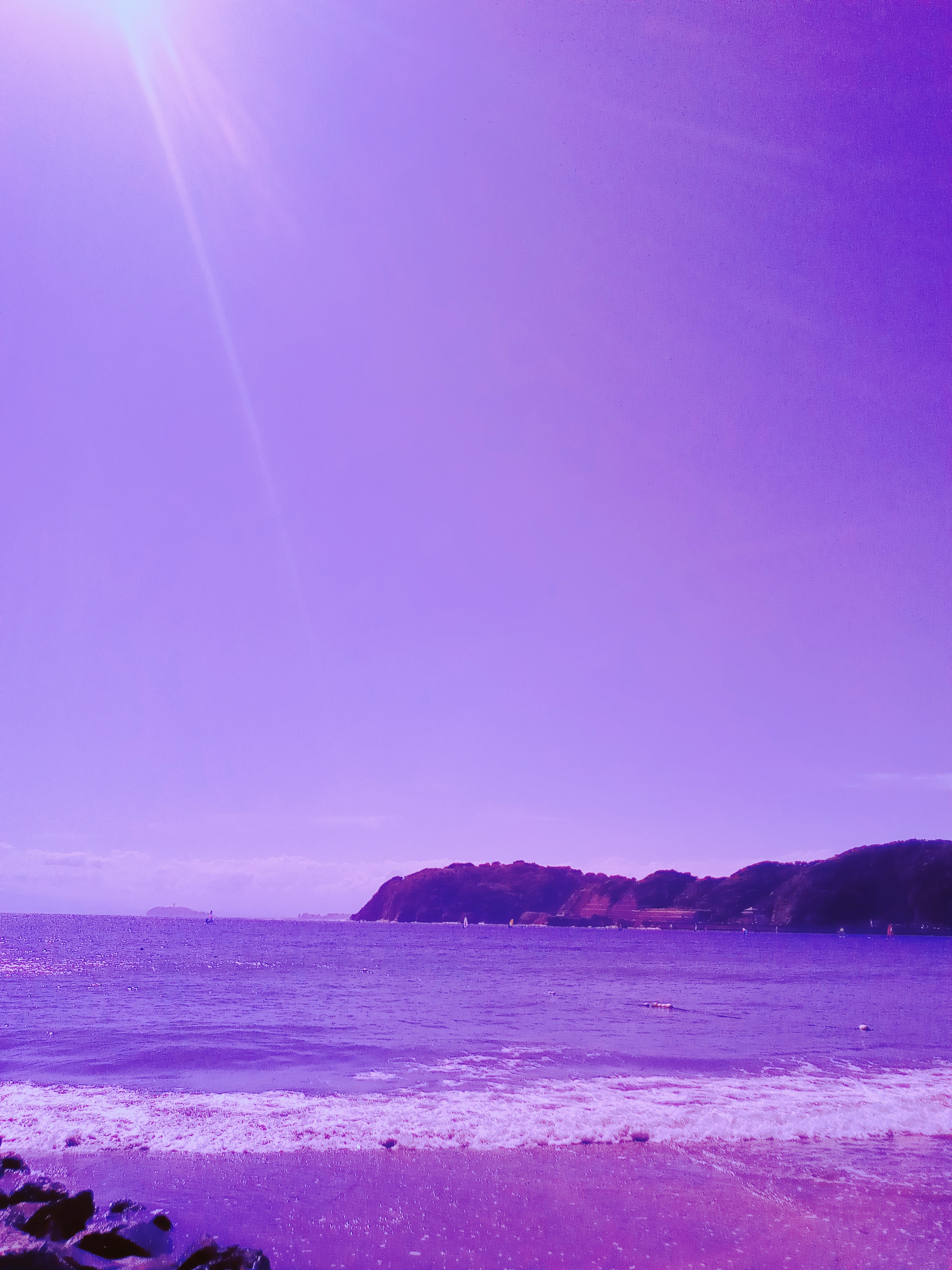 なおFoodieでもフィルターが違えば紫の世界に逆戻り。ただ読者もそろそろ「このパープル良いんじゃない？」とか思い始めているのでは？　それがEveryPhone PRの魔力、いえ魅力です、たぶん