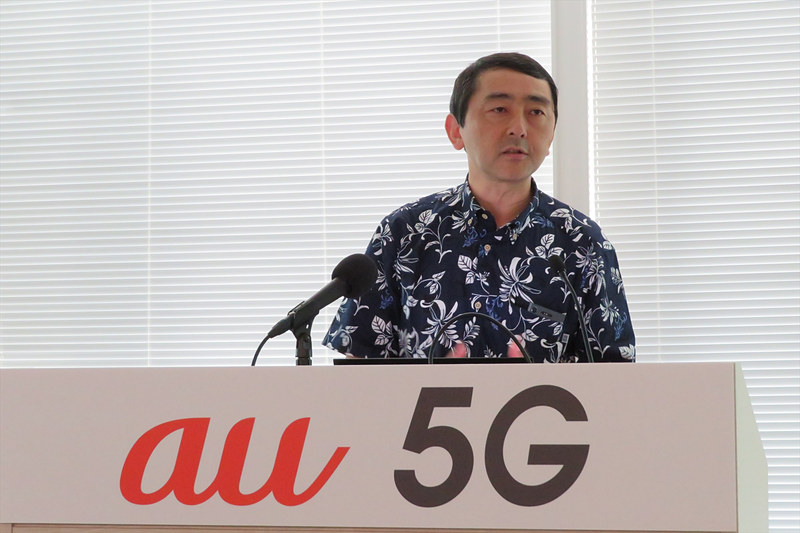 KDDI モバイル技術本部 シニアディレクターの松永彰氏