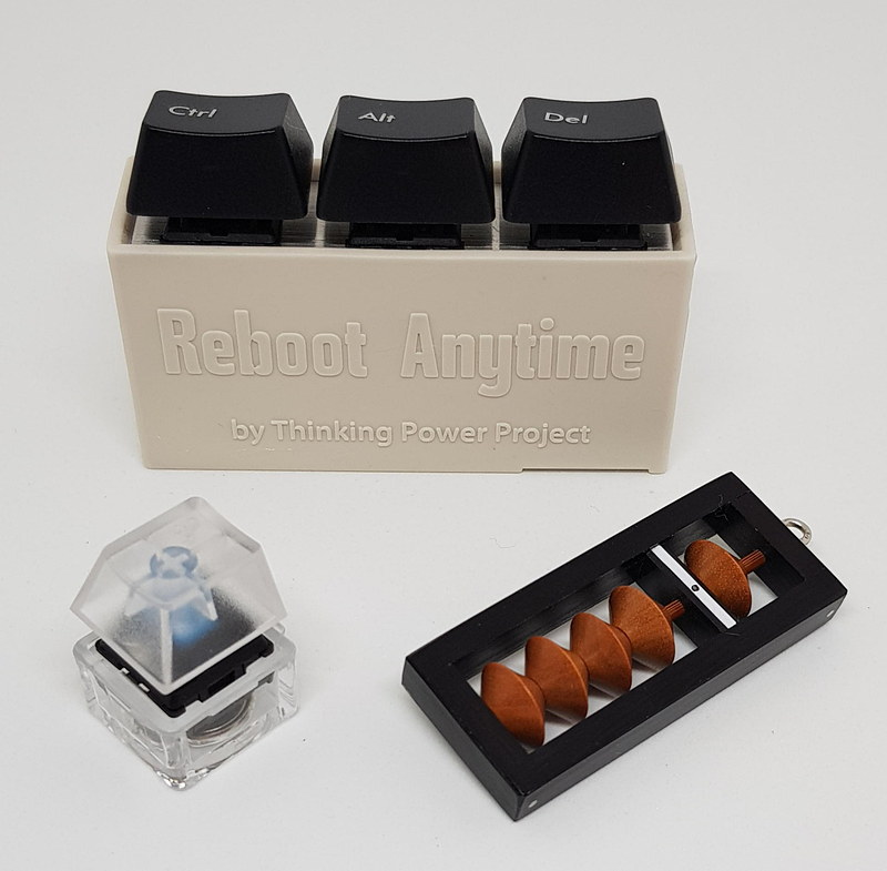 同じ匂いのする人達が発想して作った先輩であるキースイッチとひと桁そろばんと並べてシンプルさに欠ける思いのKACHA（Reboot Anytime)