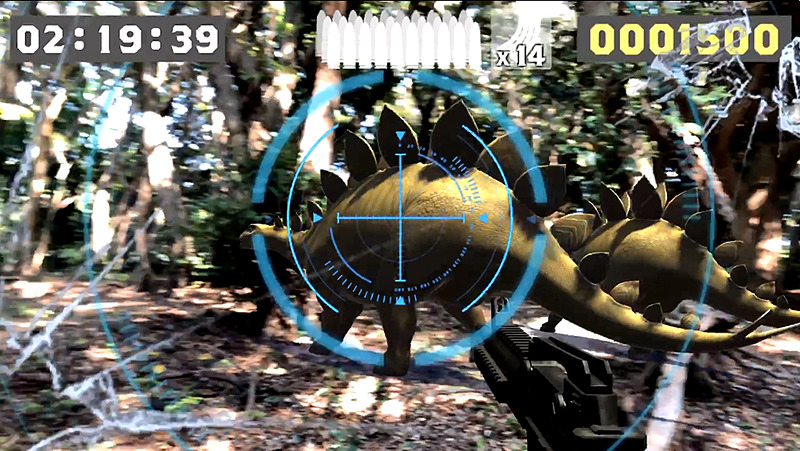 照準が青くなる草食恐竜は撃っちゃダメ