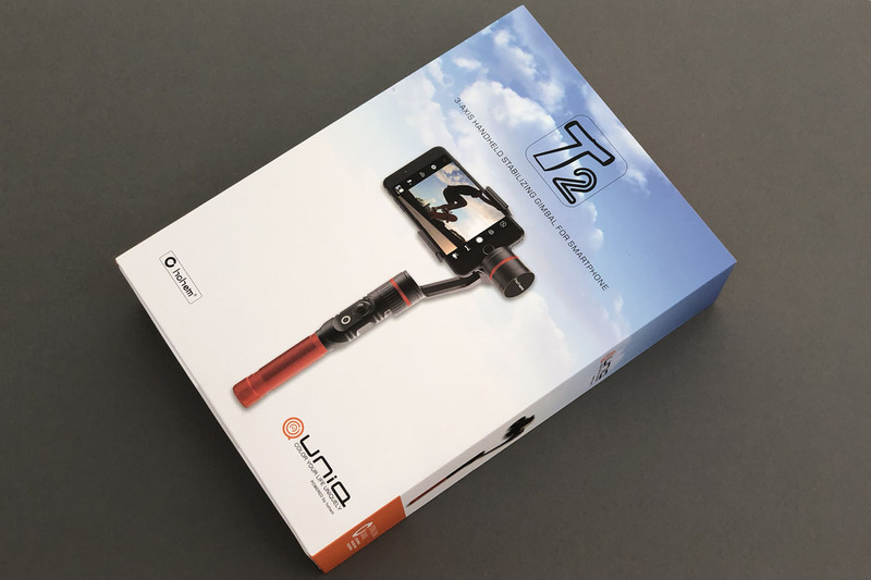 コストコにて1万4480円で購入した3軸・電子制御ジンバル「T2 STABILIZING GIMBAL」のパッケージ。Hohem（ホーエン）の製品（<a href="http://www.hohem-tech.com/commodity-18.shtml" class="strong bn" target="_blank">公式ページ</a>）です。