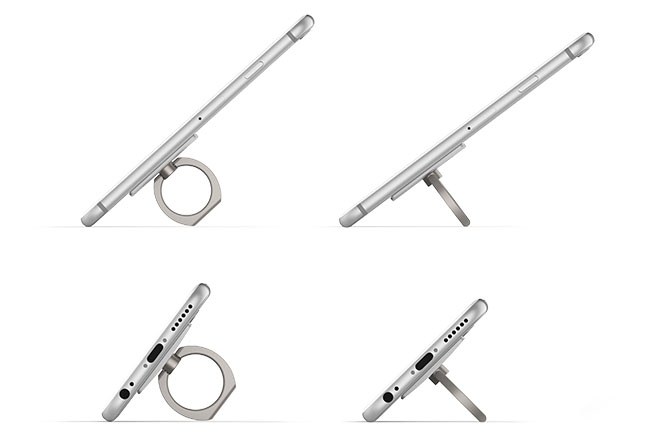 これがコストコで売られていた2個パック。パッケージは約横34×縦27.5cmもあります。こういった小物も大きく平たいパッケージに封入して売るのがコストコスタイル。展示や会計時スキャンのしやすさや盗難防止の意味があるのだと思います。中身は普通のiRingでした。