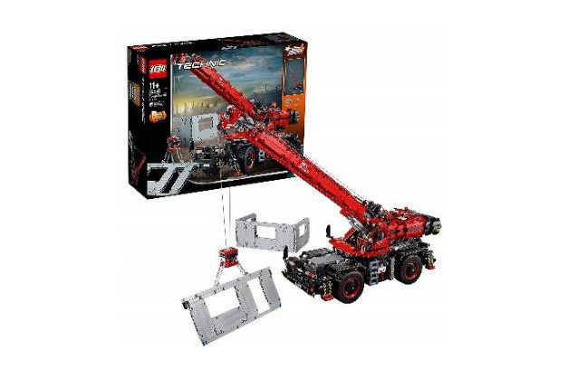 レゴ テクニックの全地形対応型クレーン