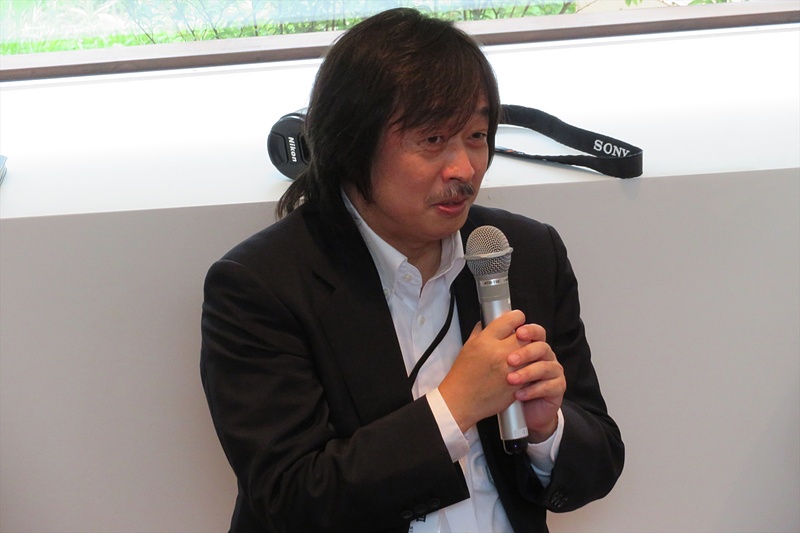 審査委員でデジタルハリウッド大学大学院 デジタルコンテンツ研究科 専任教授の三淵啓自氏