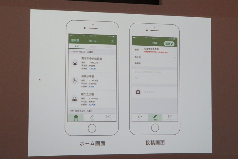 PROPSは、被災時の物資不足の情報を共有する「PlugApp」を開発