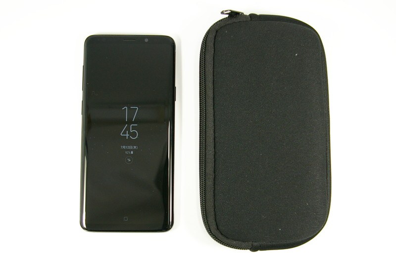 Galaxy S9+とのサイズ比較