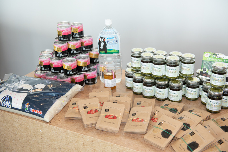 Nipponストアの福島県と熊本県の産品