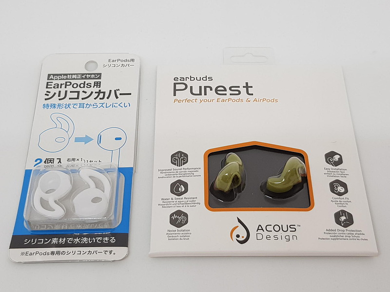 100円ショップには、やはりEarPodsの装着性をアップするシリコンラバーが売られている