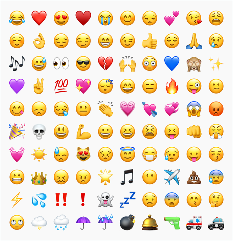 サウンド対応絵文字