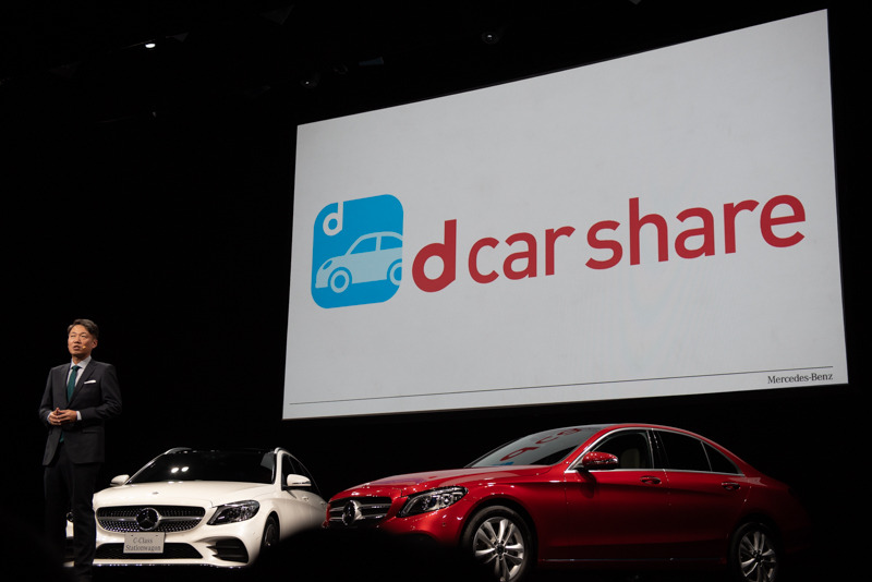 メルセデス・ベンツ日本 代表取締役社長兼CEOの上野金太郎氏が「Tap! Mercedes!」の取り組みと「dカーシェア」を紹介