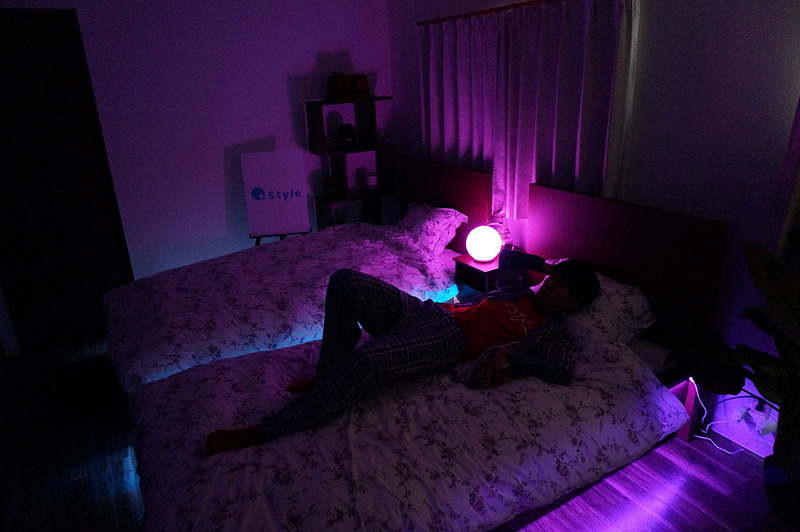 ルームライトをムーディに