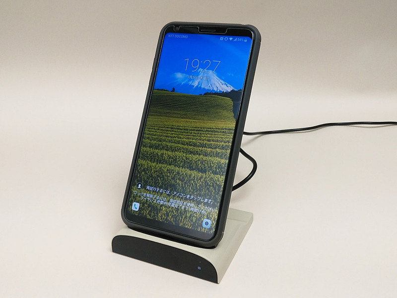 モバイルバッテリー内蔵 ワイヤレス充電スタンド
