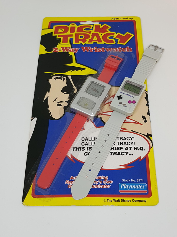 昔から筆者の大好きなディックトレーシーWatchとGAME BOY WATCH