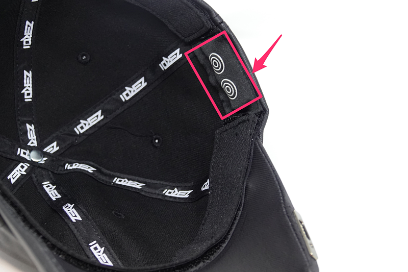 「◎」の部分がスピーカーの位置。左右にそれぞれ2個ずつ搭載している