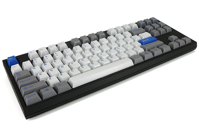 購入した「WASD V2 87-Key Doubleshot ABS GMK True Olivetti Mechanical」。「WASD V2 Mechanical Keyboard」シリーズのUS配列87キーのメカニカルキーボードです。キーキャップのカスタマイズはできず、キースイッチ種類・ケース色・ダンパー有無のみカスタマイズ可能。基本価格はUS245ドル。