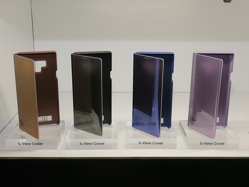 Galaxy Note9用の「S-Viewr Cover」