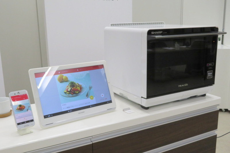 「COCORO KITCHEN」対応の家電と連動