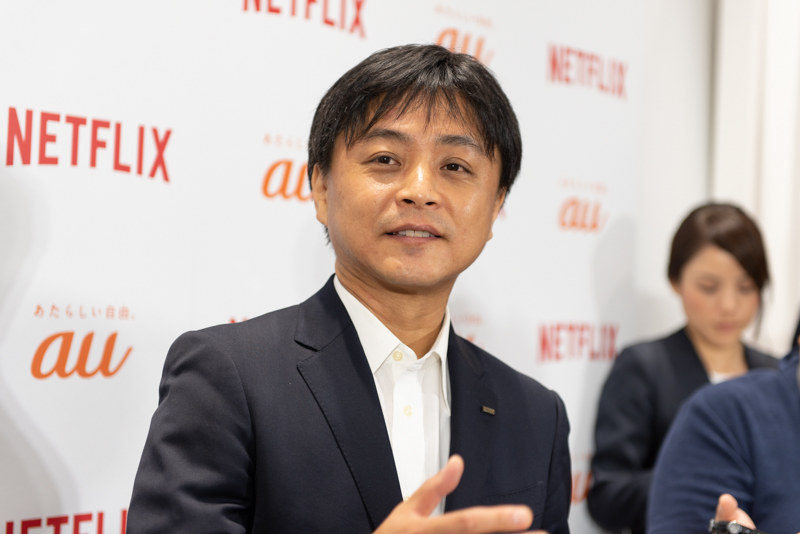 KDDI ライフデザイン事業本部 エンターテインメントビジネス推進部長の宮地悟史氏