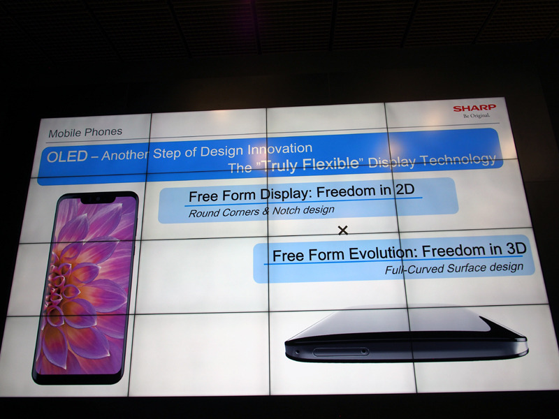 ディスプレイは平面方向だけでなく、立体的な自由度も増していくという