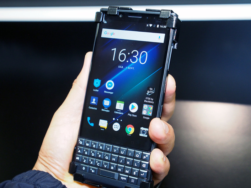 IFAで発表された「BlackBerry KEY2 LE」