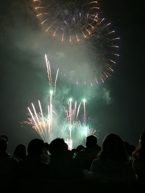 スターマインは比較的まともに写ったが、なんか違う気がする