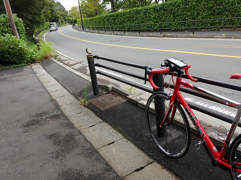 なんとか登り切り、休憩をとる