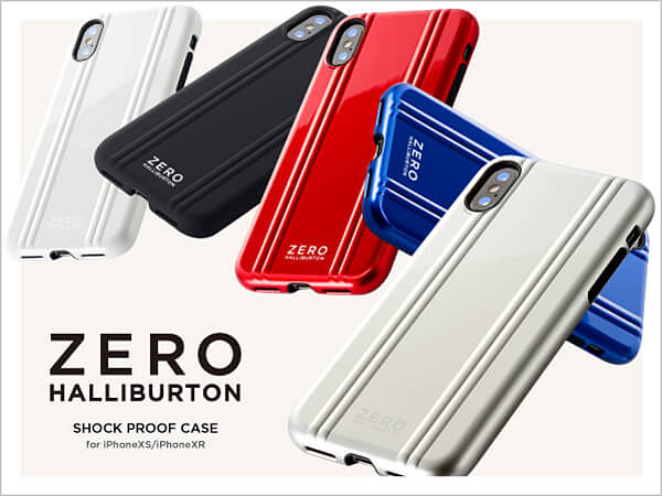 価格：5184円	https://unicase.jp/info/zerohalliburton/hybrid_shockproof_iphone2018.html