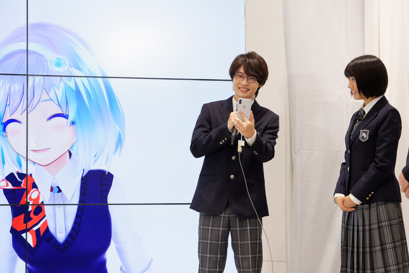 続いて、急きょ神木さんもVTuberに挑戦。アバターは美少女のまま
