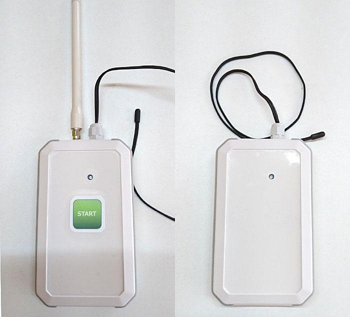 モバイル型（左）、据置型（右）