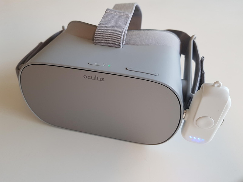 興奮して首を振ってしまうと脱落するかもしれないがOculas Goでも使ってみた
