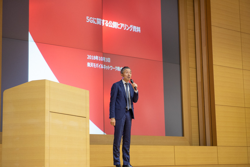 楽天モバイルネットワーク 代表取締役社長の山田善久氏